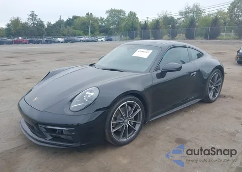 2020 Porsche 911 Carrera из США, поврежденный, VIN WP0AA2A92LS206505